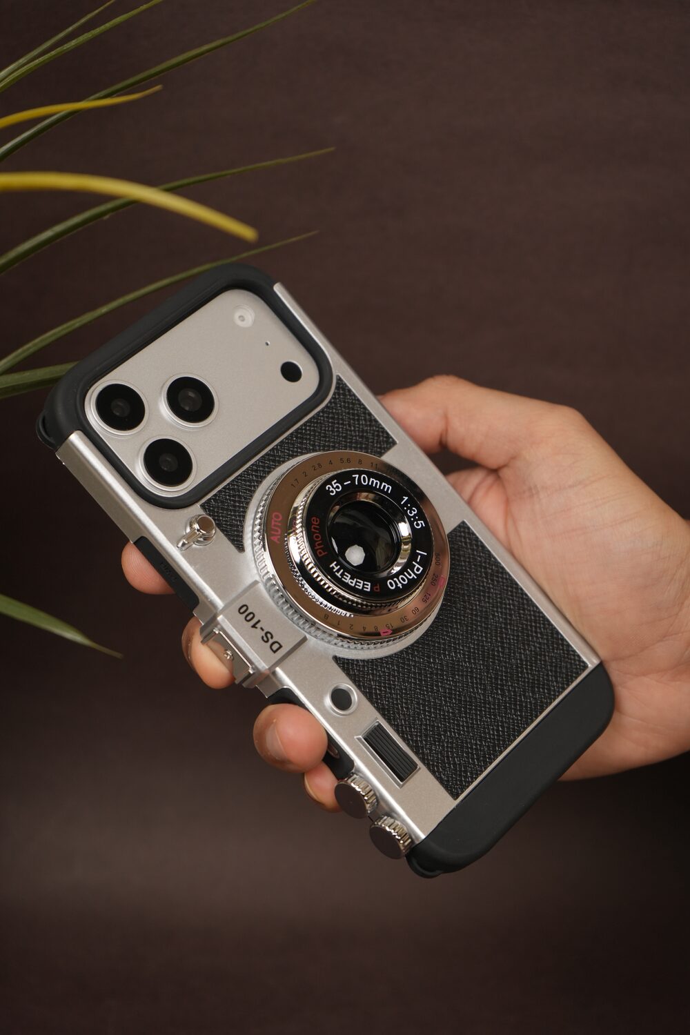 iPhone 17 Series Vintage Camera Case with Neck Lanyard | Shockproof Drop Protection Cover