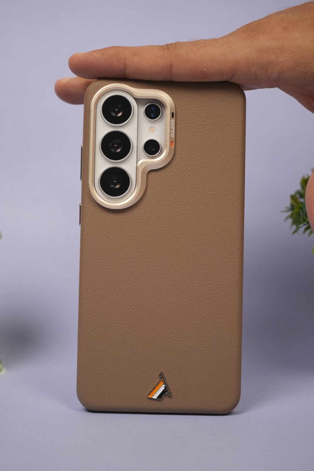Exclusive Hard Back Case for Samsung S24 Ultra 5G with Leather Textured Finish, Matte finish Buttons and Soft Inner Fabric