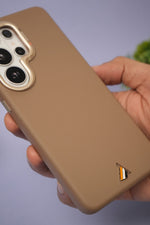 Exclusive Hard Back Case for Samsung S24 Ultra 5G with Leather Textured Finish, Matte finish Buttons and Soft Inner Fabric